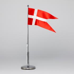 Bordstang med dansk flag